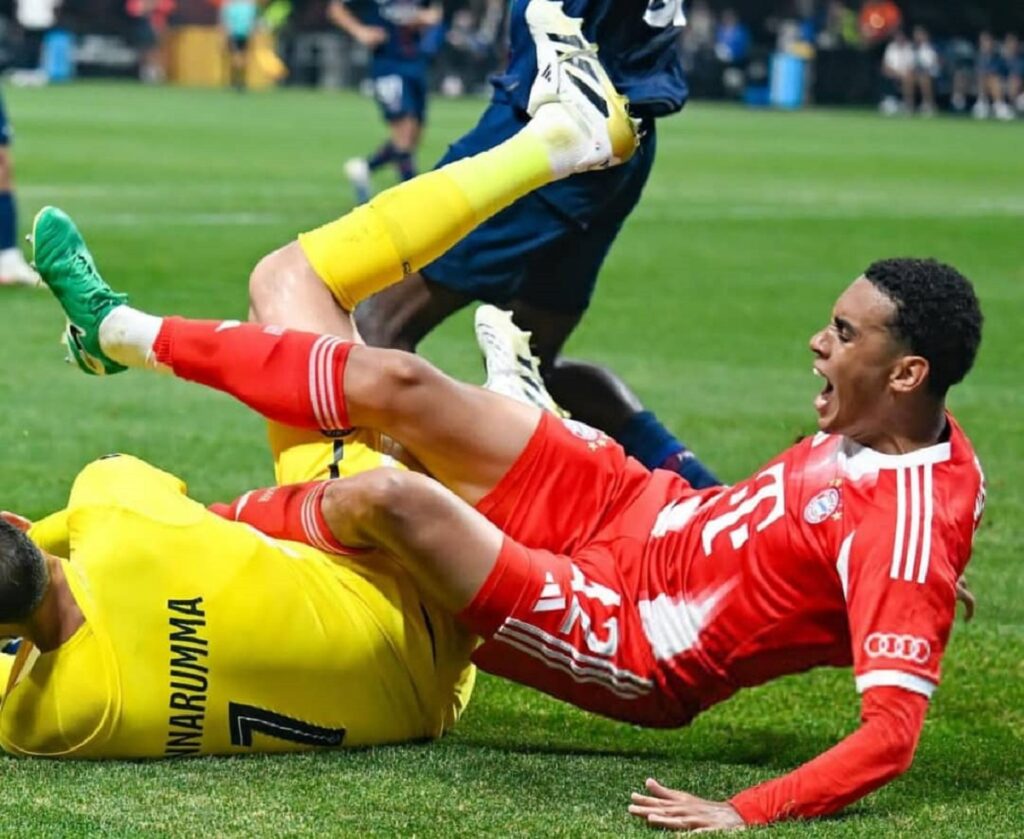 Musiala disculpe Donnarumma après sa grave blessure Ce sont des choses qui...