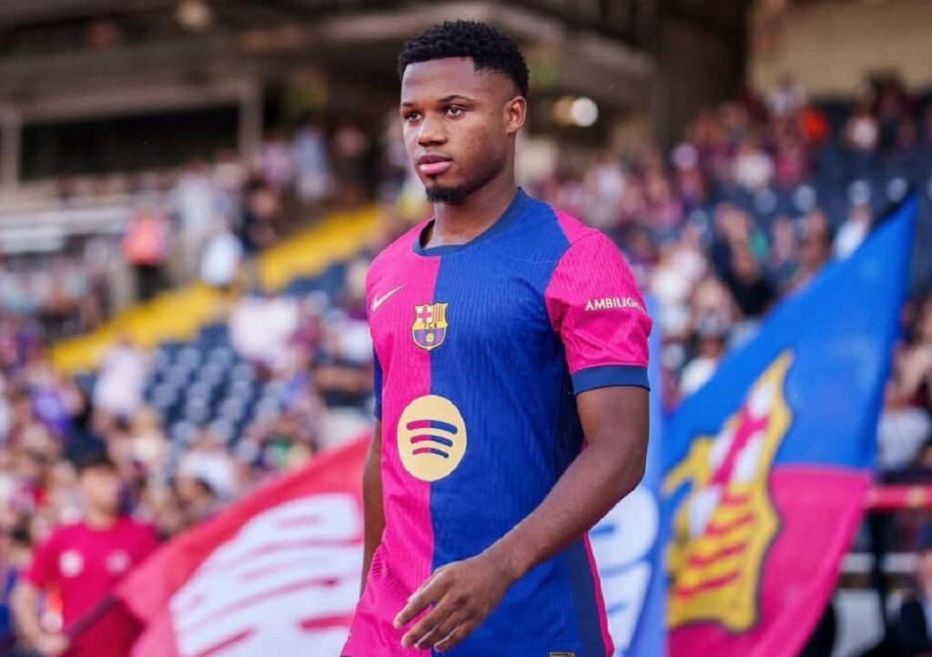 Officiel Ansu Fati quitte le Barça et signe à...