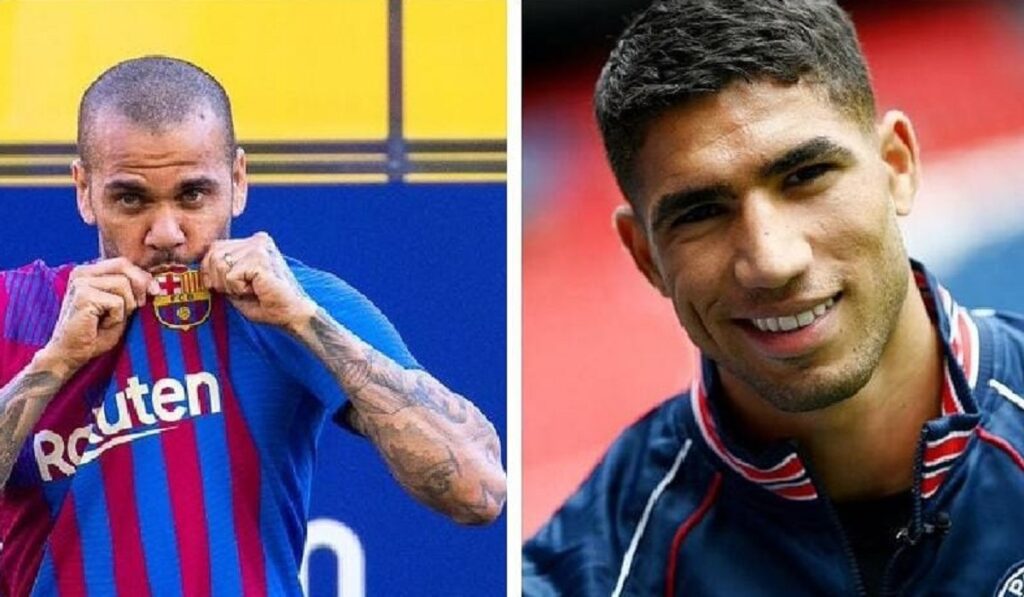 Achraf Hakimi PSG Dani Alves