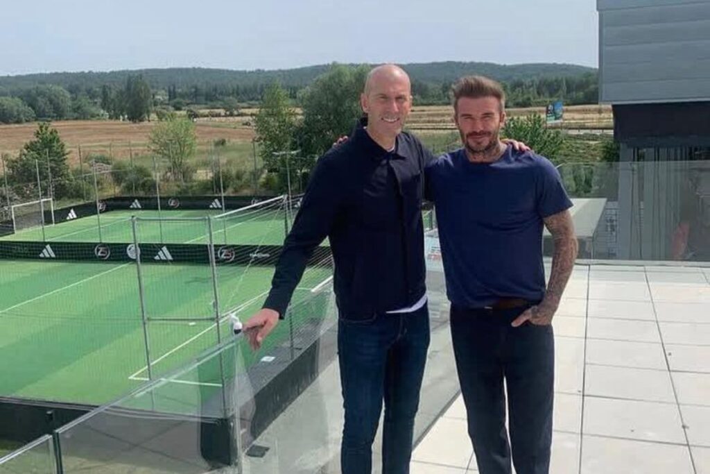 Real Madrid David Beckham fait une sublime révélation sur Zinédine Zidane