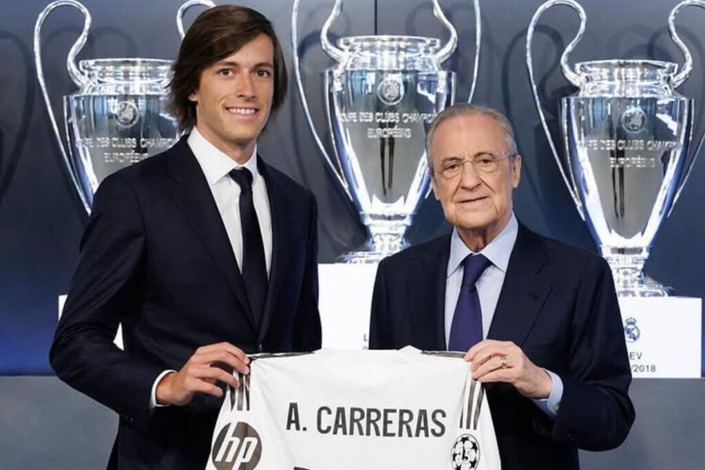Real Madrid les mots forts de Pérez pour Alvaro Carreras “C’est le début d’une…”