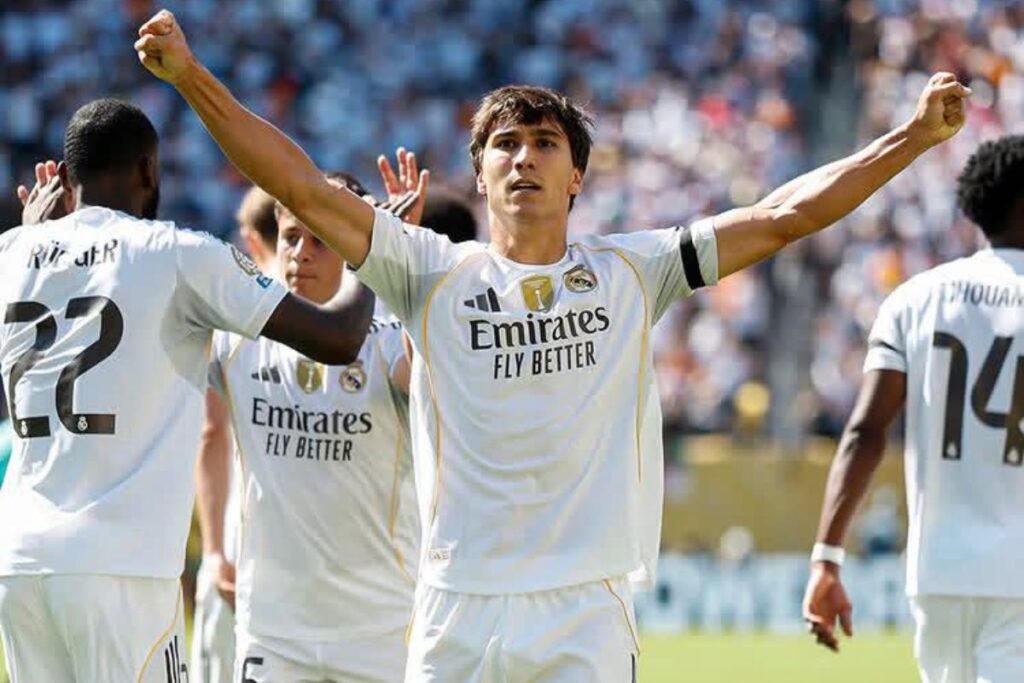 Real Madrid première grosse victoire pour Gonzalo Garcia