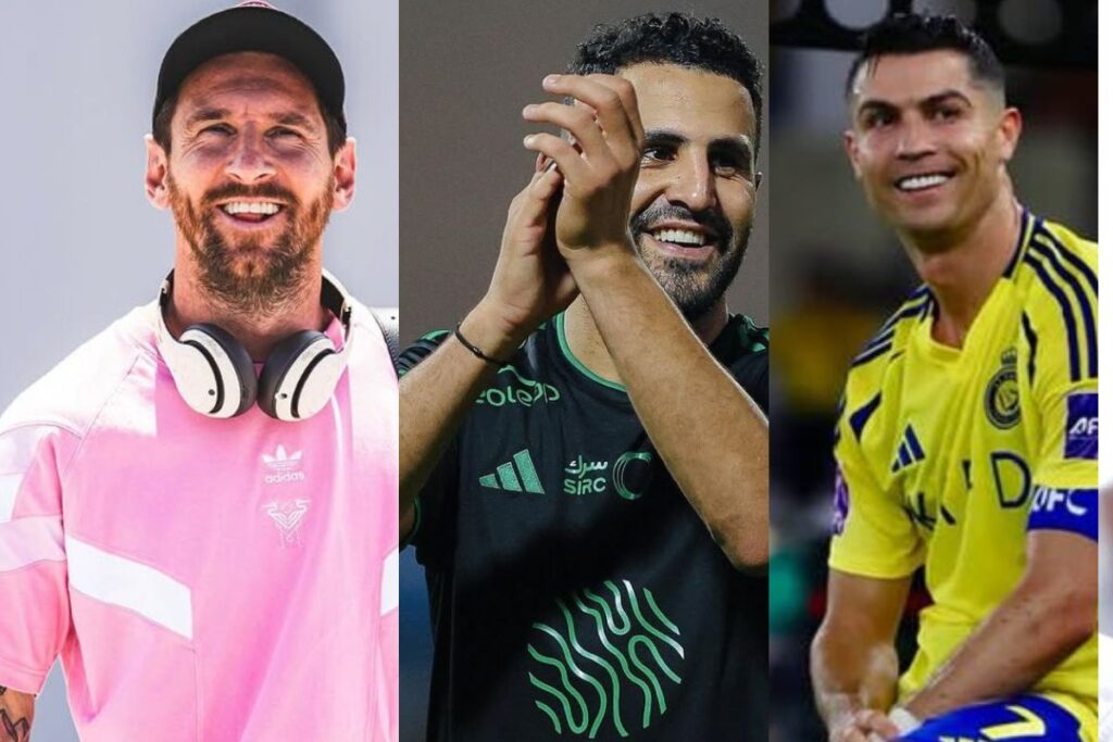 Riyad Mahrez tranche le duel Messi et Ronaldo “Le meilleur de tous les temps, c’est…”