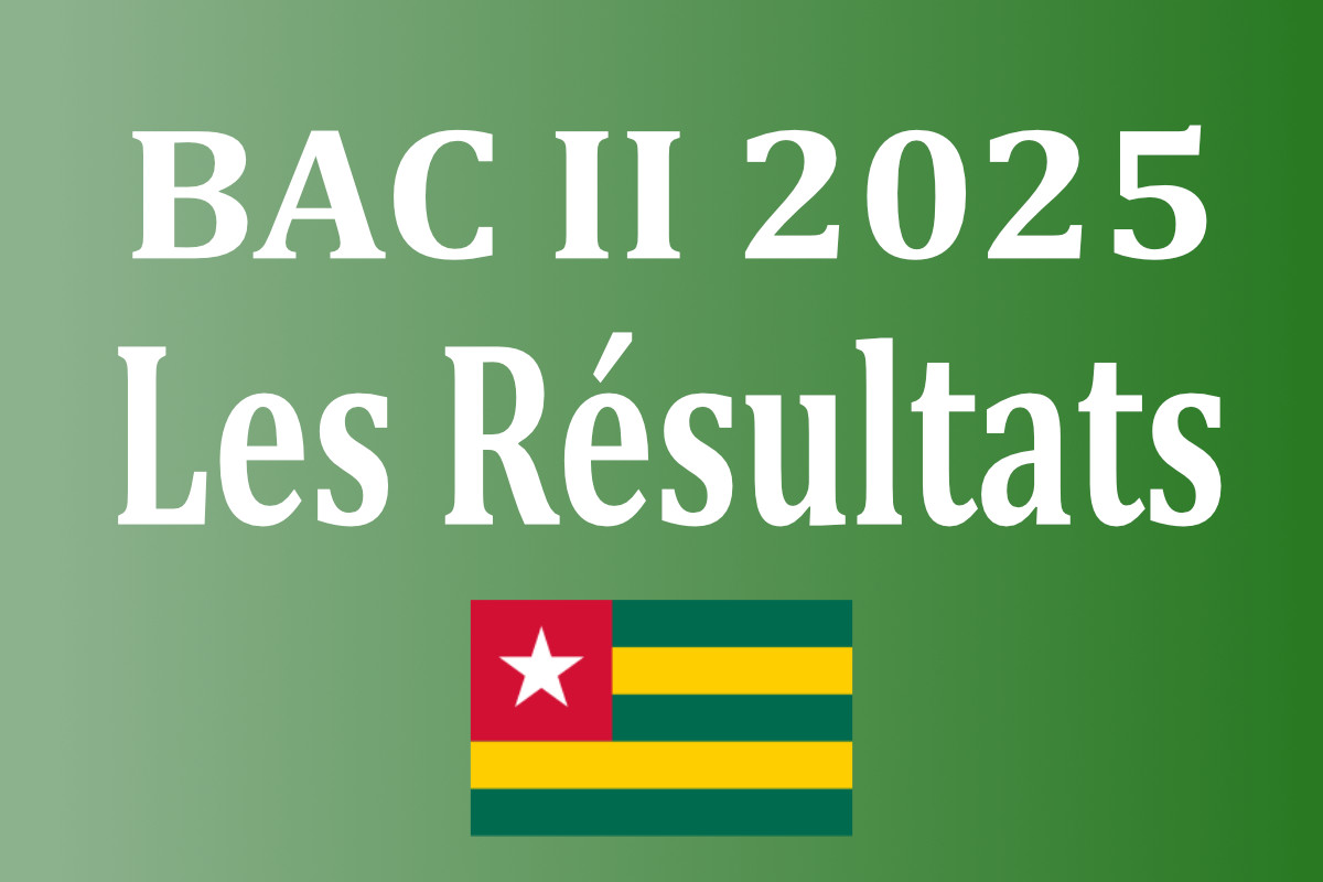 Togo : c'est officiel ; les résultats du BAC 2025