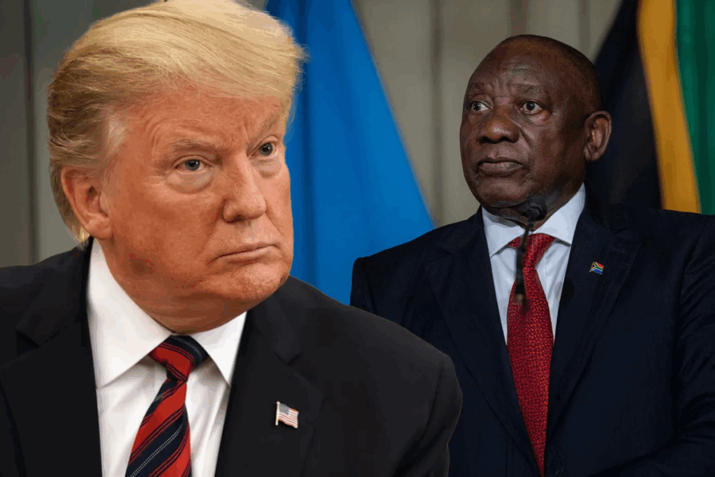Afrique du Sud Donald Trump