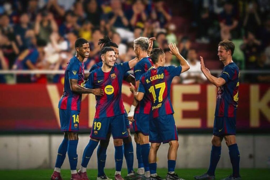 Barça - Côme voici le 11 probable de Flick