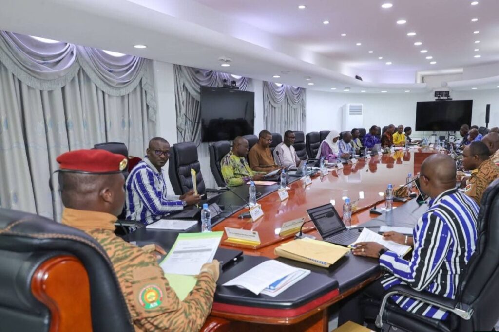 Conseil des ministres Nurkina