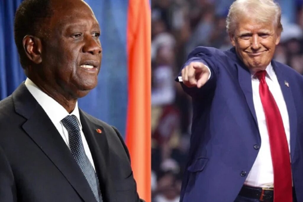 Alassane Ouattara Donald Trump Côte d'Ivoire