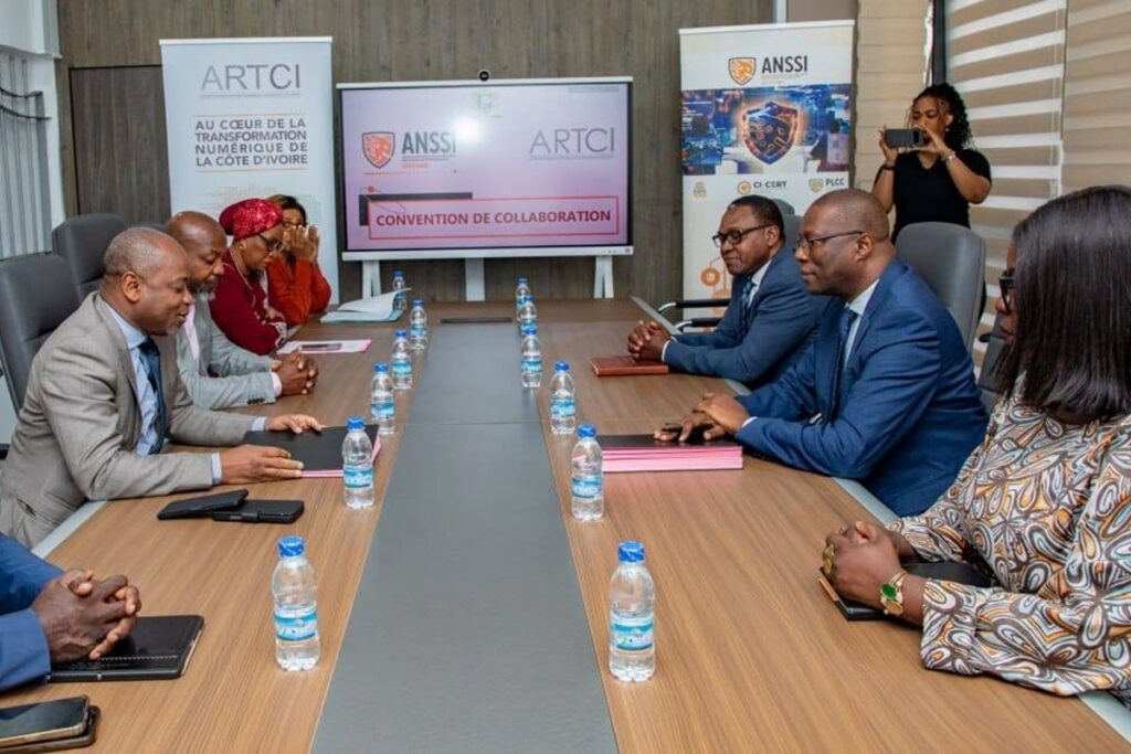 Côte d’Ivoire l’ANSSI et l’ARTCI s’unissent pour renforcer la cybersécurité des télécommunications