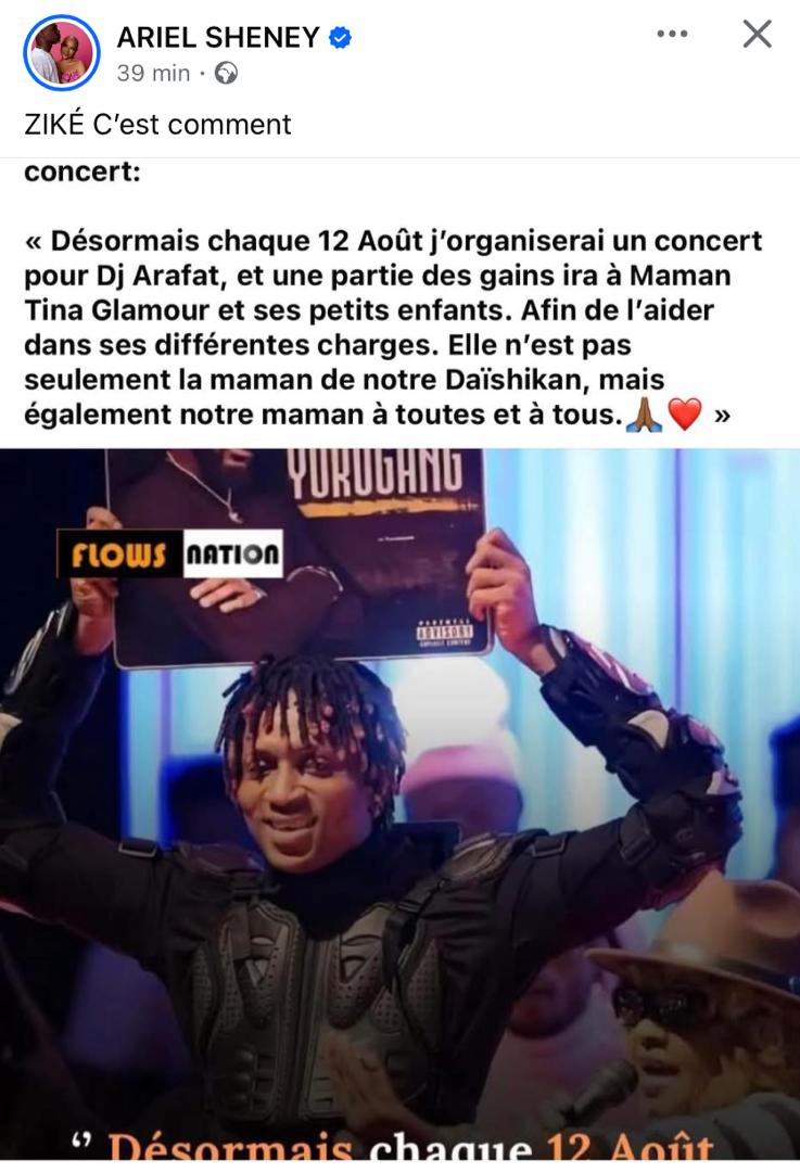 DJ Arafat Ariel Sheney Safarel Obiang