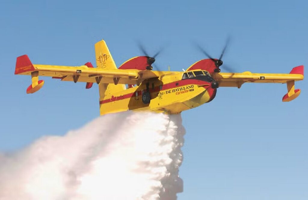Incendies le Maroc vole à la rescousse du Portugal et envoie 2 Canadair