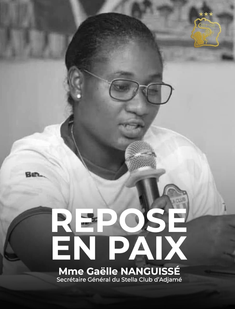Le monde du football ivoirien en deuil la FIF annonce le décès de...