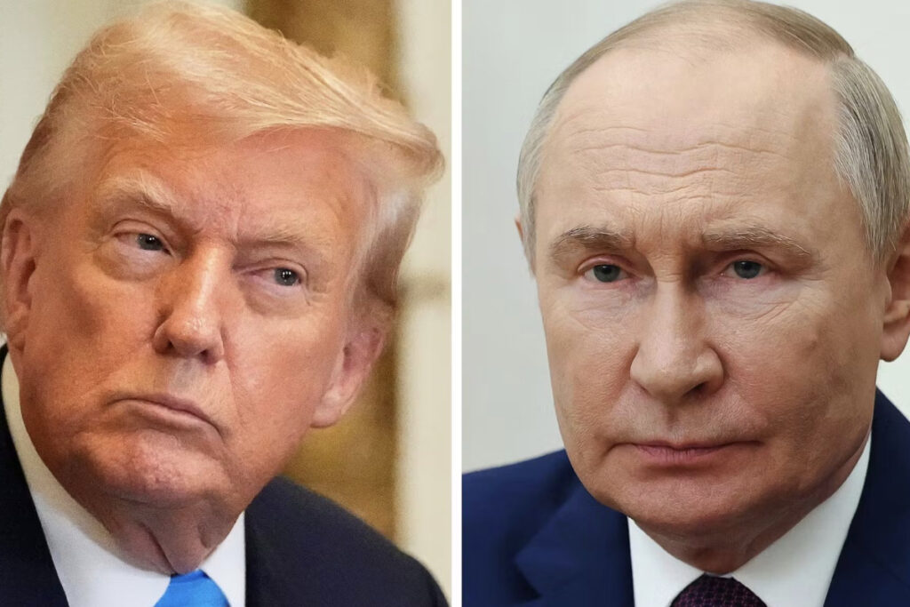 Ukraine Poutine Trump Alaska