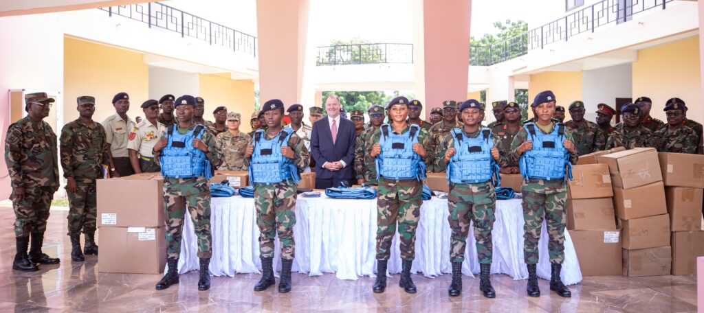 Les Etats-Unis font un important don militaire au Ghana