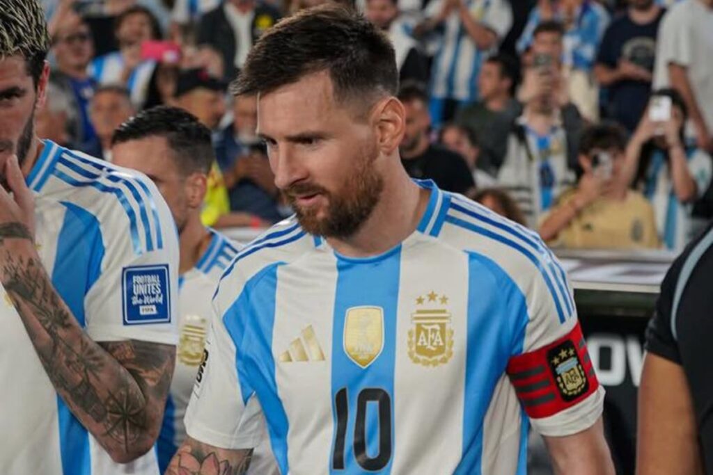 Lionel Messi désigne son dernier match en Argentine