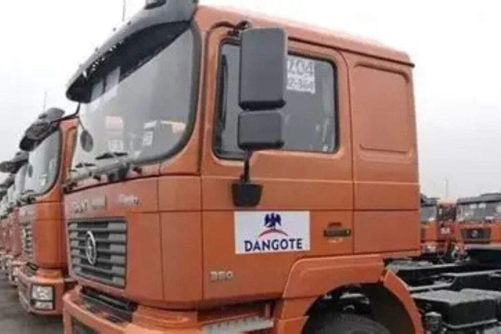 Nigéria : la raffinerie Dangote déploie 4000 camions au gaz naturel pour…