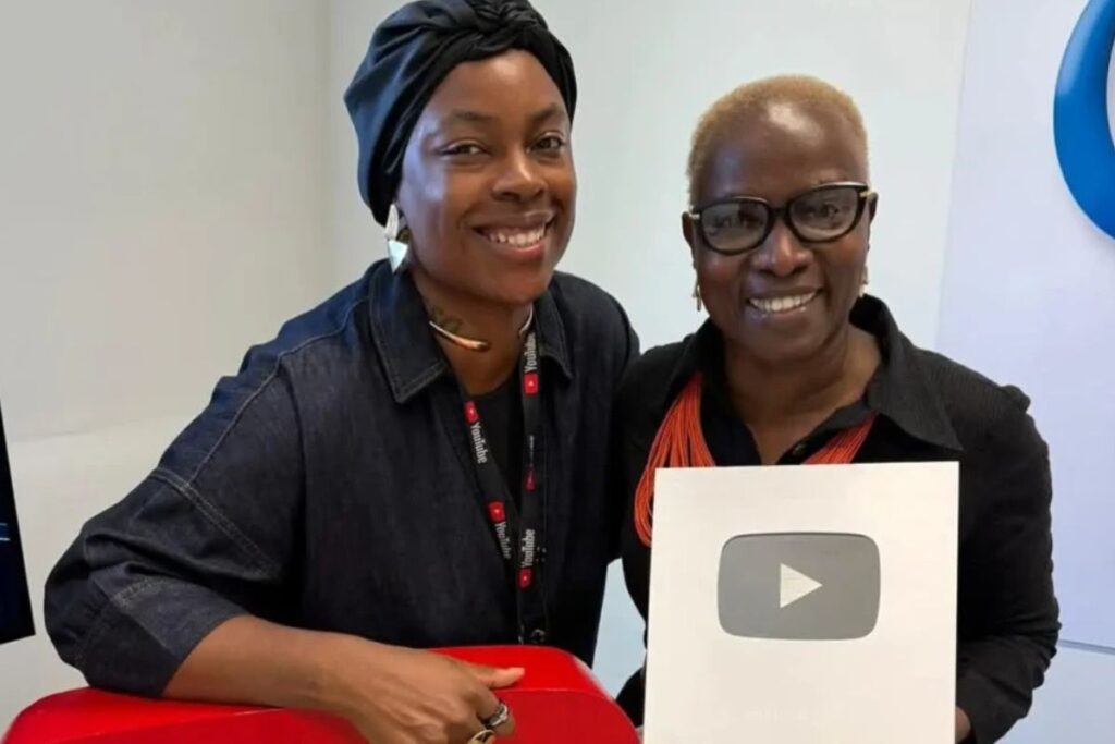 YouTube récompense Angélique Kidjo pour son...