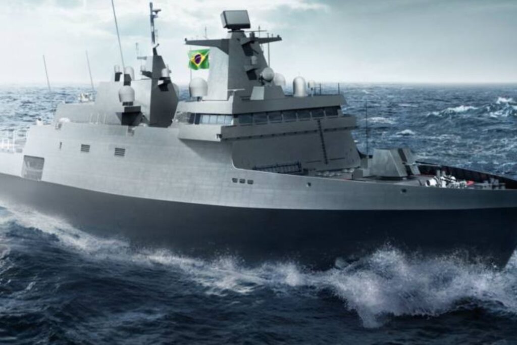 Afrique du Nord navire-école marine brésilienne