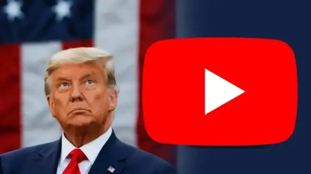 Donald Trump taxe sévèrement YouTube pour avoir…