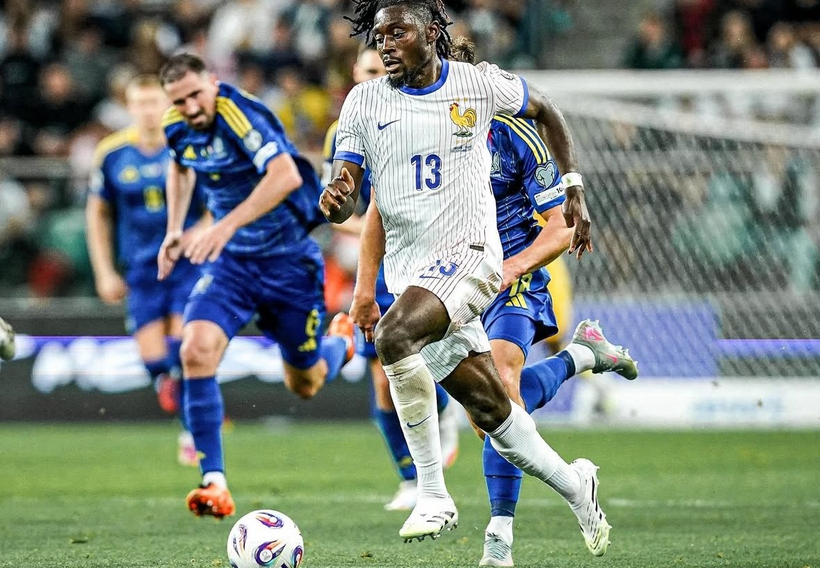 Equipe de France Manu Koné vole la vedette à Camavinga et à Zaïre-Emery