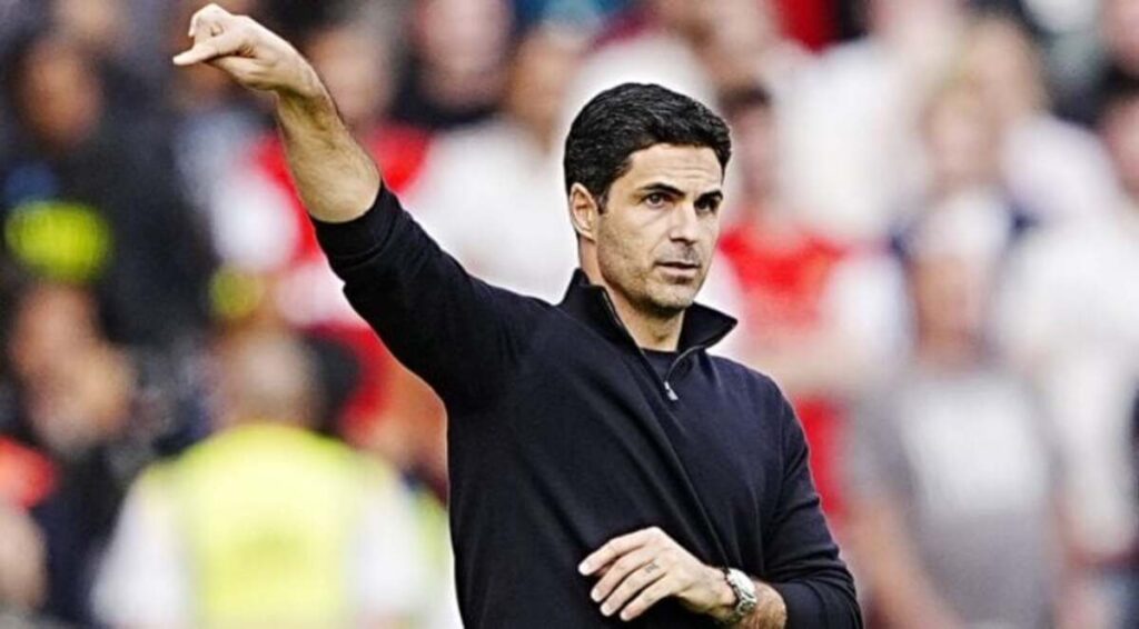 Mikel Arteta PSG Arsenal