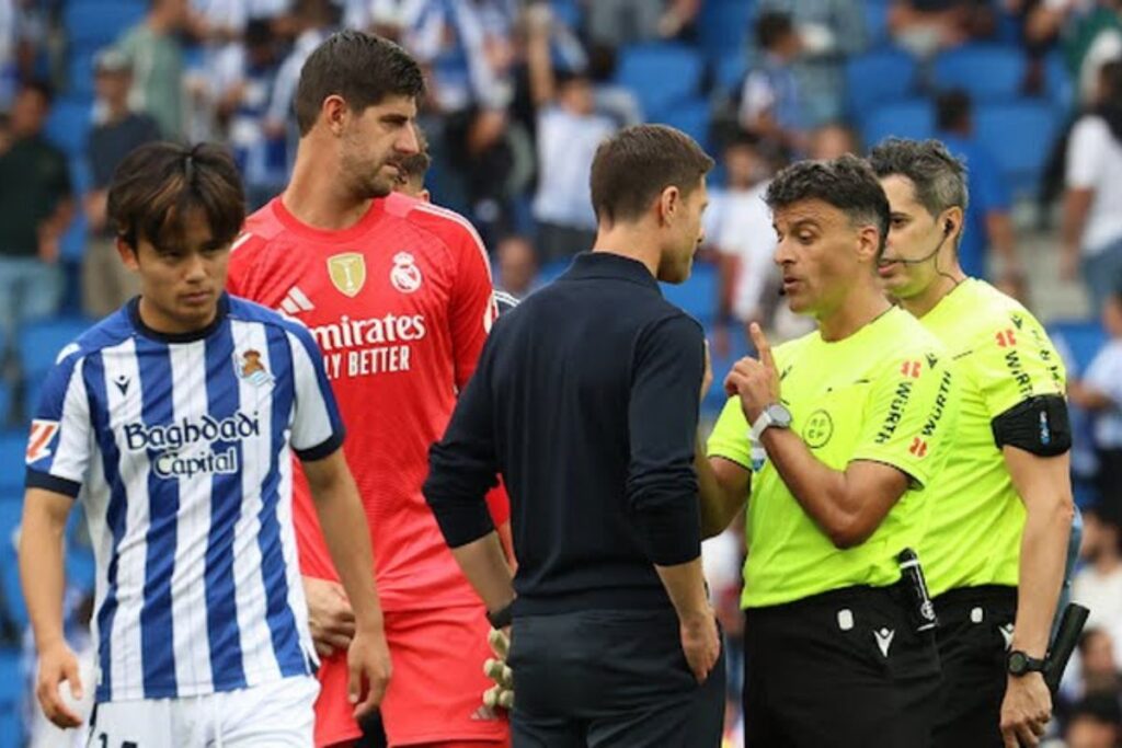 Real Madrid l’arbitre vidéo sanctionné après le match face à la Real Sociedad