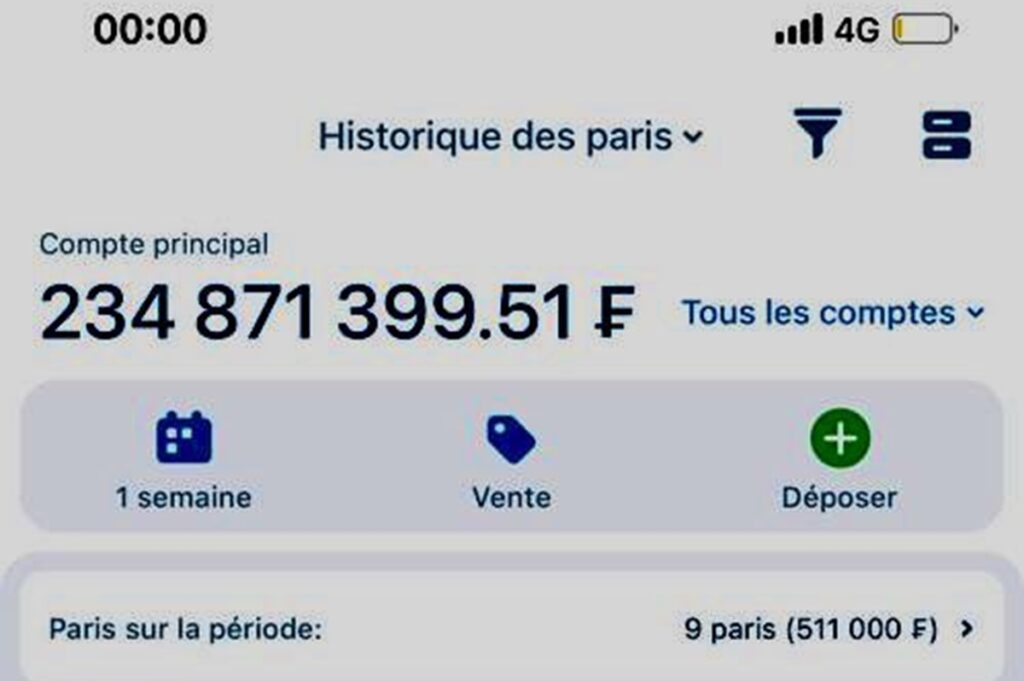 Sénégal il gagne 239 millions aux paris sportifs, voici ce qui lui est arrivé après