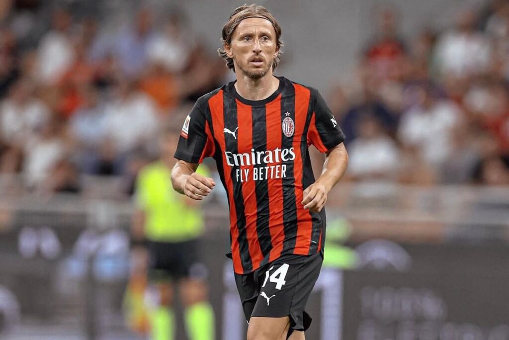 Serie A Luka Modric sauve l'AC Milan face à la Bologne