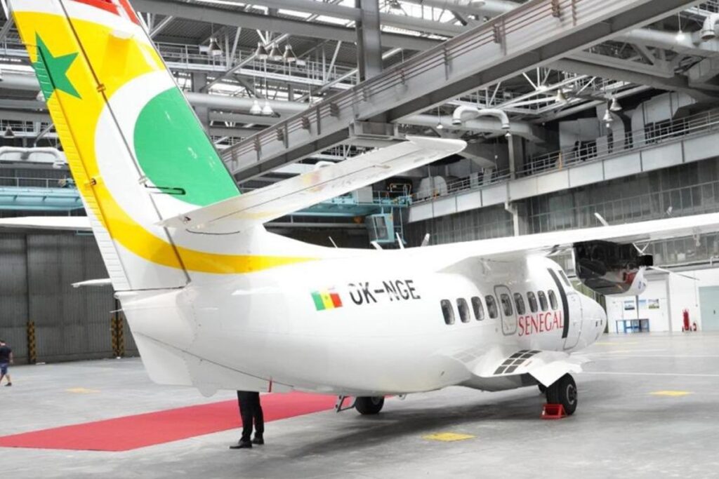 Air Sénégal renforce sa flotte avec un nouvel avion L410NG