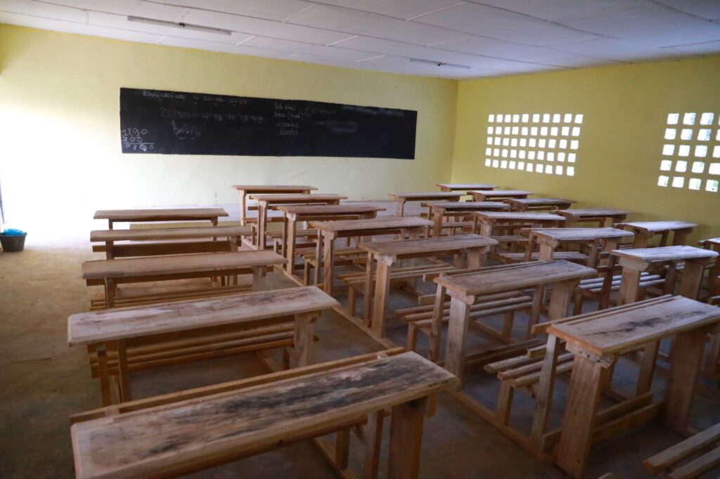 Côte d'Ivoire Mariatou Koné inaugure un nouveau collège