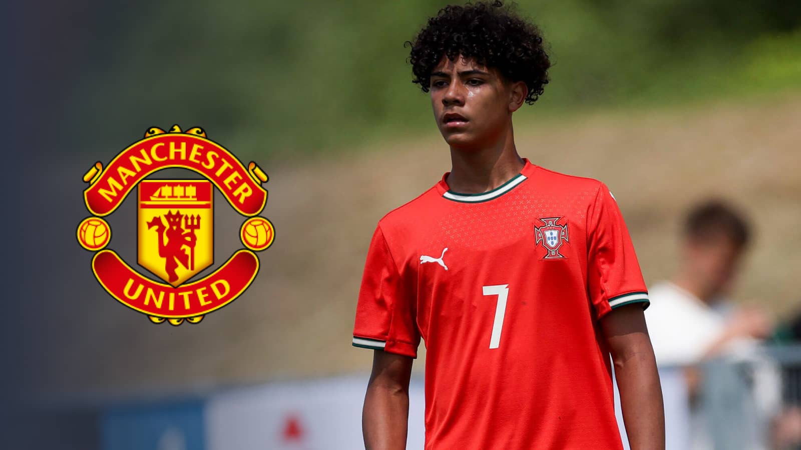 Cristiano Ronaldo Jr Man United