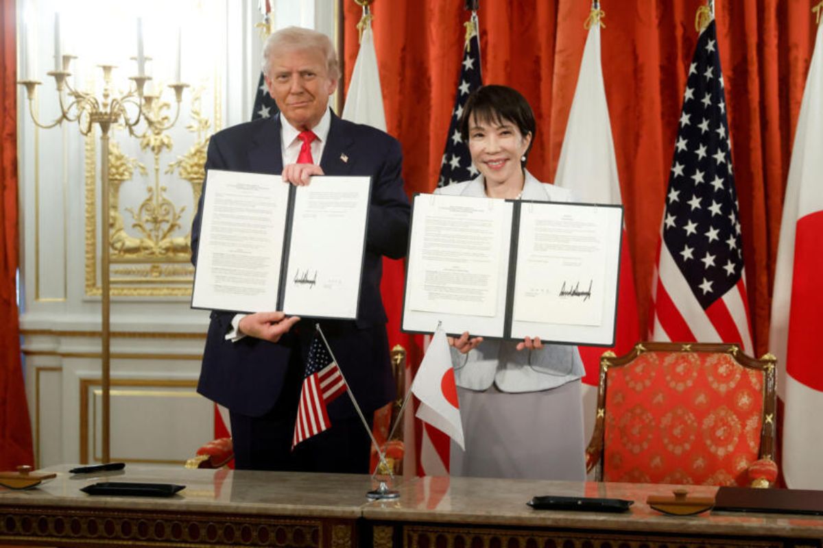 États-Unis Donald Trump accord Japon