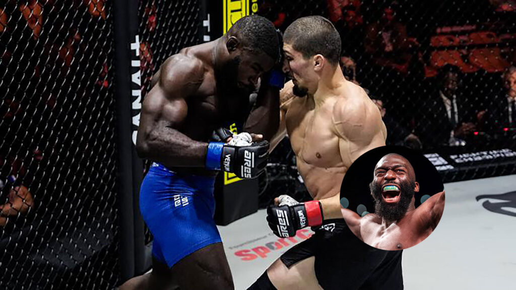 La réaction lunaire de Cédric Doumbé après le KO de Zebo contre Baki