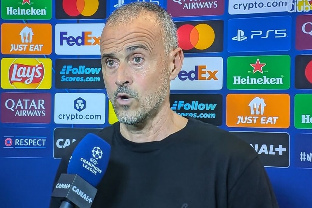 Luis Enrique : "Il est l'une des meilleures options pour le PSG" LdC On a mérité de gagner parce que..., Luis Enrique après la victoire face à Barcelone