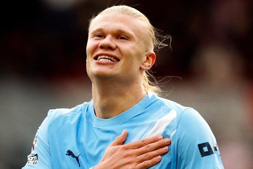Man City - Brentford Erling Haaland Je suis très reconnaissant envers Sepp van den Berg car...