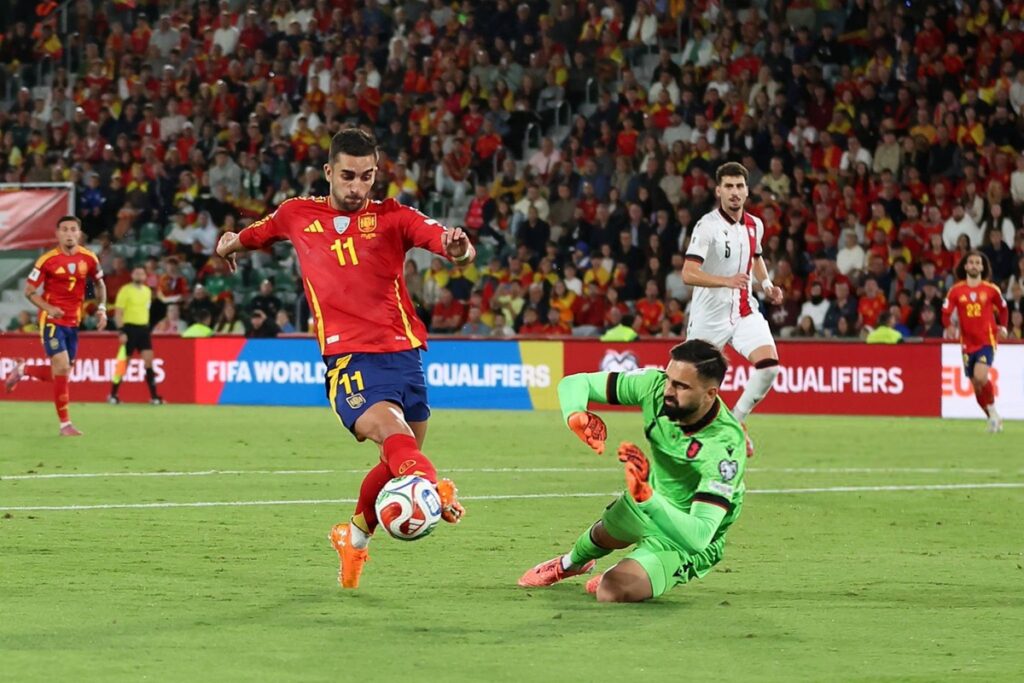 Mondial 2026 l'Espagne écrase la Géorgie et se rapproche de la qualification