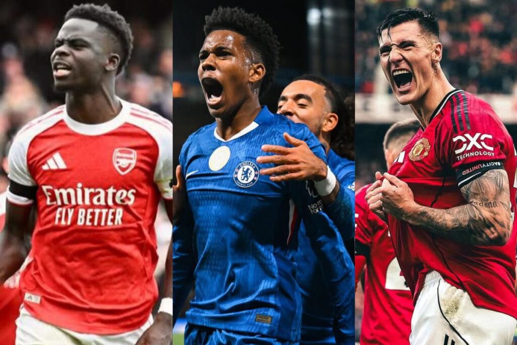 Premier League Chelsea offre le trône à Arsenal, Man United revient de loin…