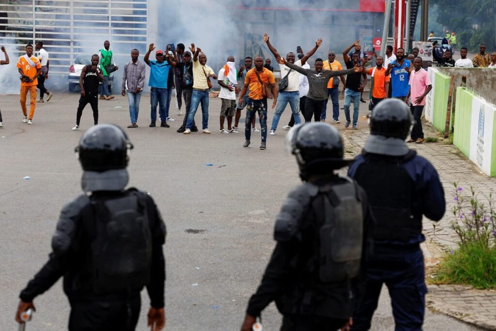 Présidentielle Côte d'Ivoire plus de 200 personnes arrêtées lors de la manifestation de l’opposition