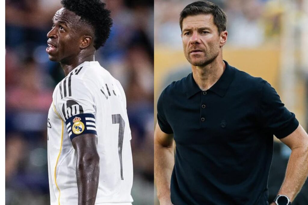 Real Madrid Vinicius furieux de son remplacement Xabi Alonso réagit