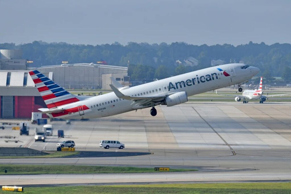 suspension American Airlines vols