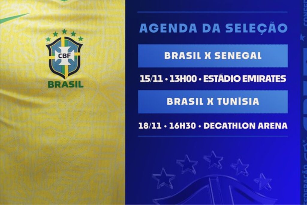 Au Brésil, le sélectionneur Ancelotti a annoncé la composition de son équipe pour les matchs amicaux contre le Sénégal et la Tunisie