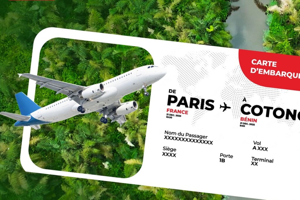 Bénin le gouvernement offre des tarifs réduits pour les vols Paris–Cotonou–Paris