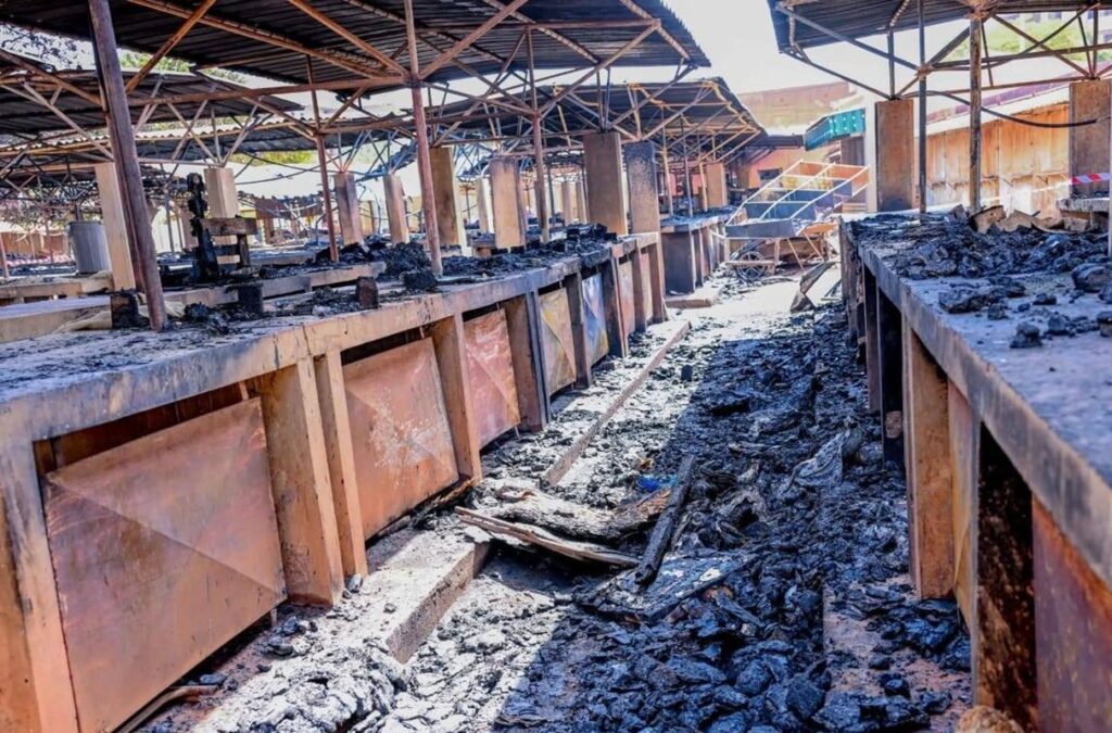 Burkina Faso : un marché de Ouagadougou ravagé par un incendie