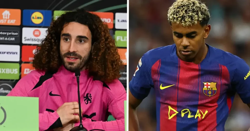 Lamine Yamal Barça Chelsea Cucurella
