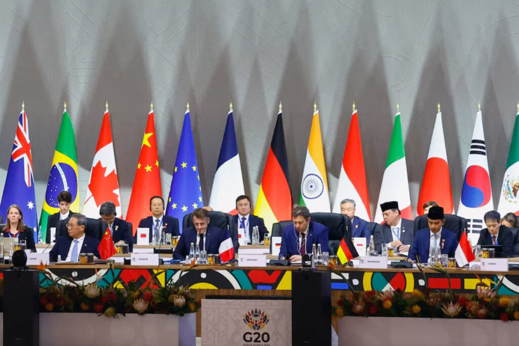 G20 Afrique du Sud Inde Canada