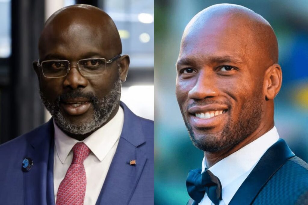 Georges Weah Ballon d'Or Drogba