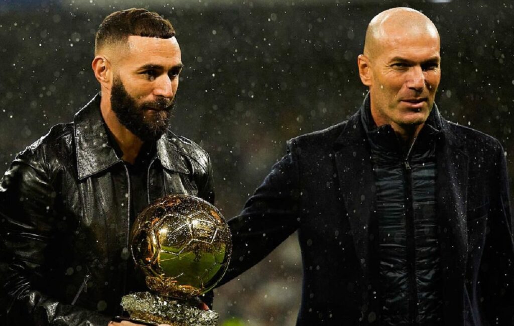 Karim Benzema Zinedine Zidane