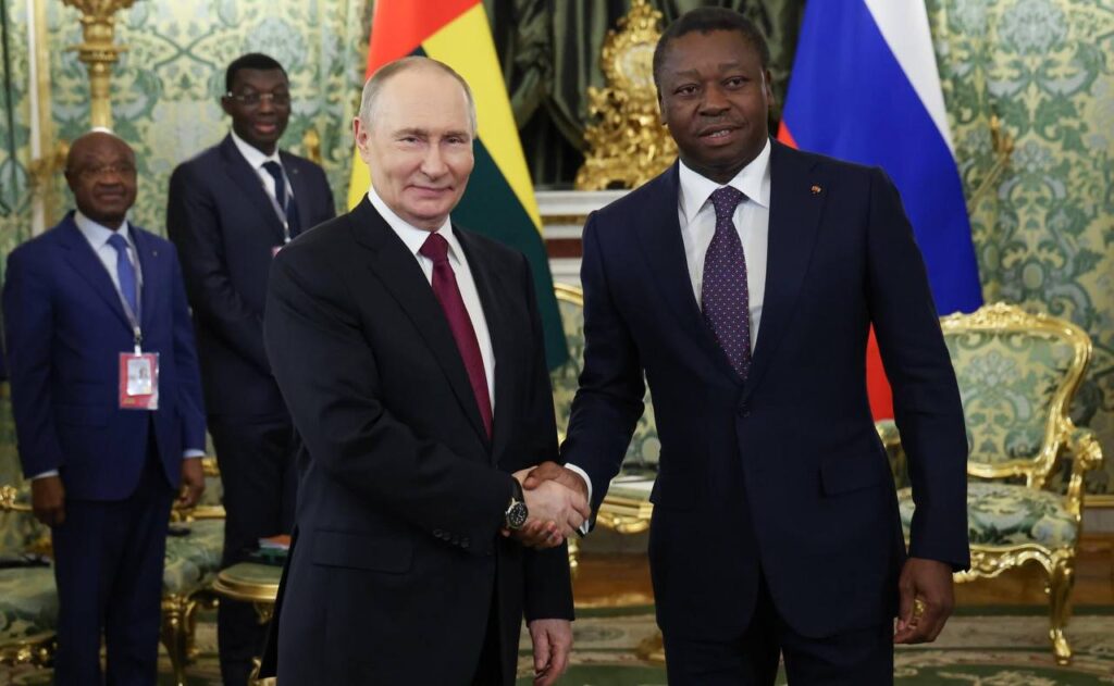 Le président du Togo, Faure Gnassingbé remercie la Russie pour son aide au Burkina Faso, au Mali et au Niger