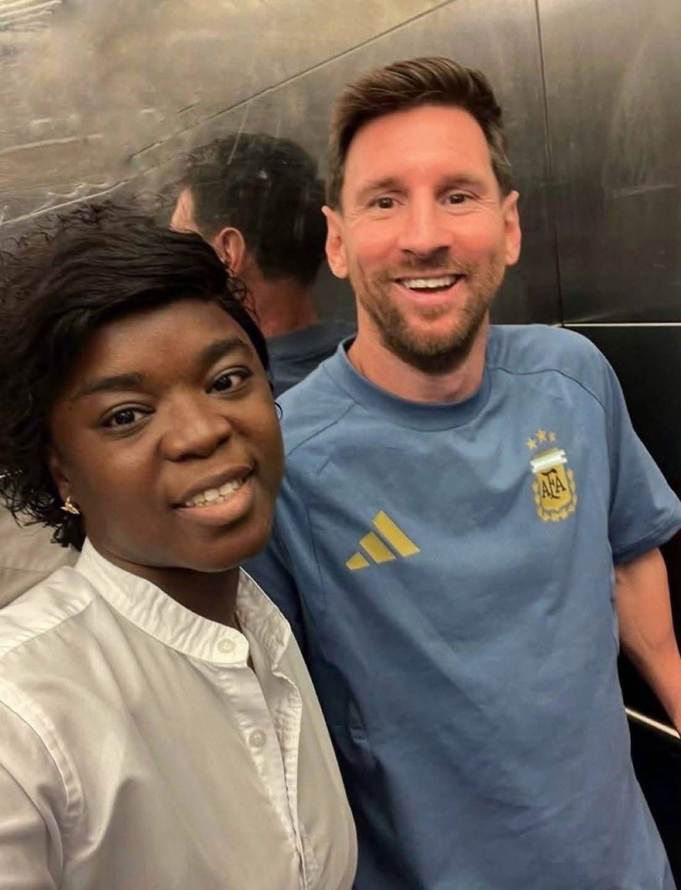 Lionel Messi Femme Angola