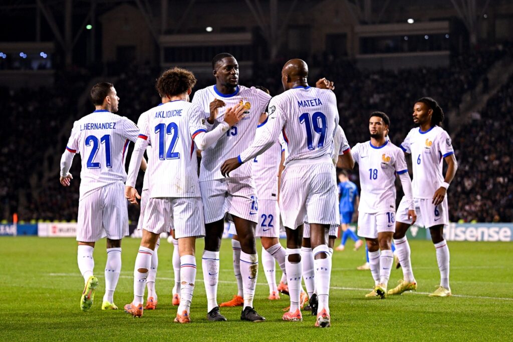 Mondial-2026 la France fracasse l'Azerbaïdjan sans les cadors de l'équipe